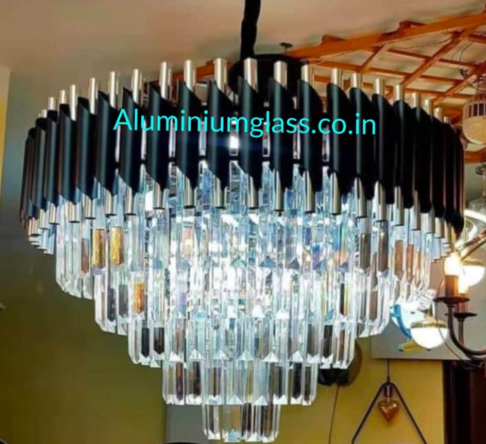 down hanging chandelier